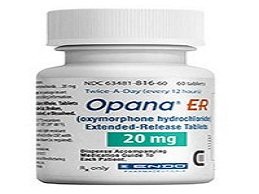 Opana Oxymorphone Hydrochloride 20mg 100 Pills 1